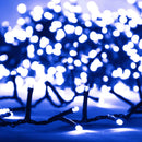 kompakt LED-lyskæde 3000 LED'er 65 m PVC blåt lys