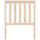 sengegærde 81x6x101 cm massivt fyrretræ