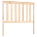 sengegærde 106x6x101 cm massivt fyrretræ