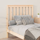 sengegærde 106x6x101 cm massivt fyrretræ