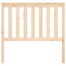 sengegærde 106x6x101 cm massivt fyrretræ