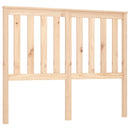 sengegærde 141x6x101 cm massivt fyrretræ