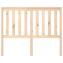 sengegærde 141x6x101 cm massivt fyrretræ
