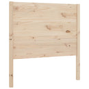 sengegærde 81x4x100 cm massivt fyrretræ