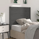 sengegærde 96x4x100 cm massivt fyrretræ grå