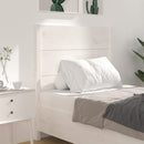 sengegærde 106x4x100 cm massivt fyrretræ hvid