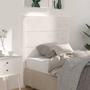 sengegærde 106x4x100 cm massivt fyrretræ hvid