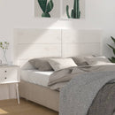 sengegærde 206x4x100 cm massivt fyrretræ hvid
