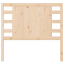 sengegærde 96x4x100 cm massivt fyrretræ