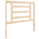 sengegærde 96x4x100 cm massivt fyrretræ