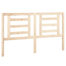sengegærde 156x4x100 cm massivt fyrretræ