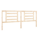 sengegærde 206x4x100 cm massivt fyrretræ