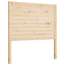 sengegærde 81x4x100 cm massivt fyrretræ