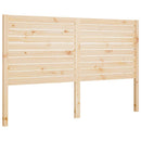 sengegærde 206x4x100 cm massivt fyrretræ