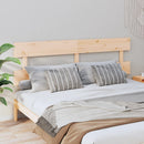 sengegærde 204x3x81 cm massivt fyrretræ