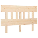 sengegærde 123,5x3x81 cm massivt fyrretræ