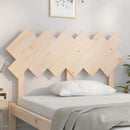 sengegavl 132x3x81 cm massivt fyrretræ
