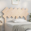 sengegavl 132x3x81 cm massivt fyrretræ