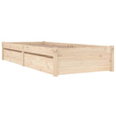 sengeramme med skuffer 75x190 cm Small Single