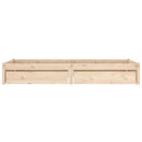 sengeramme med skuffer 75x190 cm Small Single