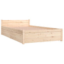 sengeramme med skuffer 90x200 cm