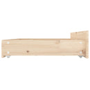 sengeramme med skuffer 150x200 cm King Size