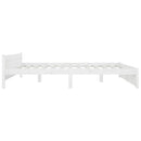 sengeramme med skuffer 180x200 cm Super King hvid