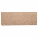 selvklæbende trappemåtter 15 stk. 65x24,5x3,5 cm beige