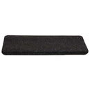 selvklæbende trappemåtter 15 stk. 65x24,5x3,5 cm antracitgrå