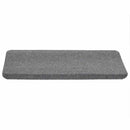 selvklæbende trappemåtter 15 stk. 65x24,5x3,5 cm grå