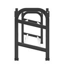justerbar skoreol med 2 hylder 119x24x37 cm
