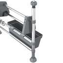 justerbart køkkenstativ aluminium