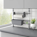 justerbart køkkenstativ aluminium