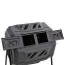 kompostbeholder til have 73x64x95 cm 160 l sort