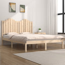 sengeramme 140x190 cm massivt fyrretræ