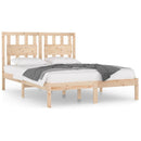 sengeramme 135x190 cm massivt fyrretræ
