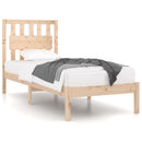 sengeramme 90x200 cm massivt fyrretræ