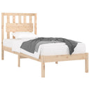 sengeramme 90x200 cm massivt fyrretræ