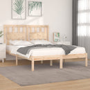 sengeramme 120x200 cm massivt fyrretræ