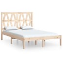 sengeramme 120x190 cm massivt fyrretræ