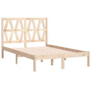 sengeramme 120x190 cm massivt fyrretræ