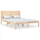 sengeramme 135x190 cm massivt træ