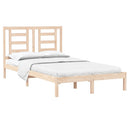 sengeramme uden madras 120x200 cm massivt fyrretræ
