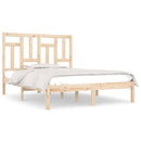 sengeramme 135x190 cm massivt træ