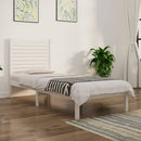 sengeramme 75x190 cm Small Single massivt træ hvid