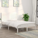 sengeramme 120x190 cm Small Double massivt træ hvid