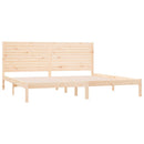 sengeramme 200x200 cm massivt træ