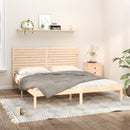 sengeramme 200x200 cm massivt træ