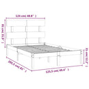 sengeramme 120x200 cm massivt træ