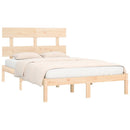 sengeramme 200x200 cm massivt træ